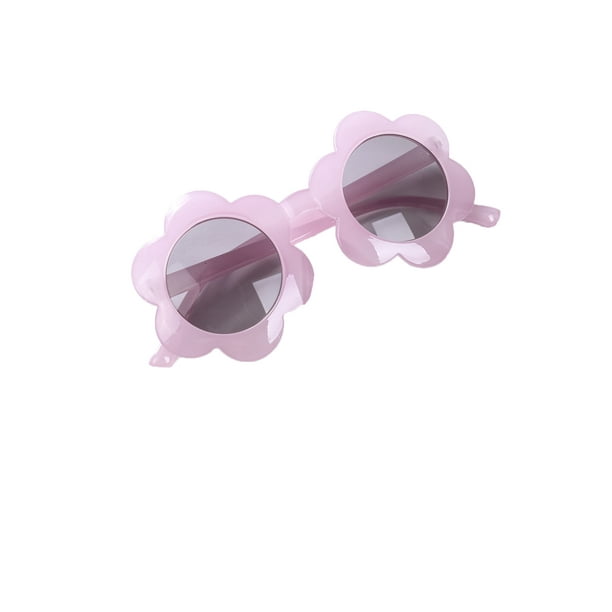 Fashion Cute Baby Kids Flower Sunglasses Toddler Soft Frame UV400  Goggles NEW 